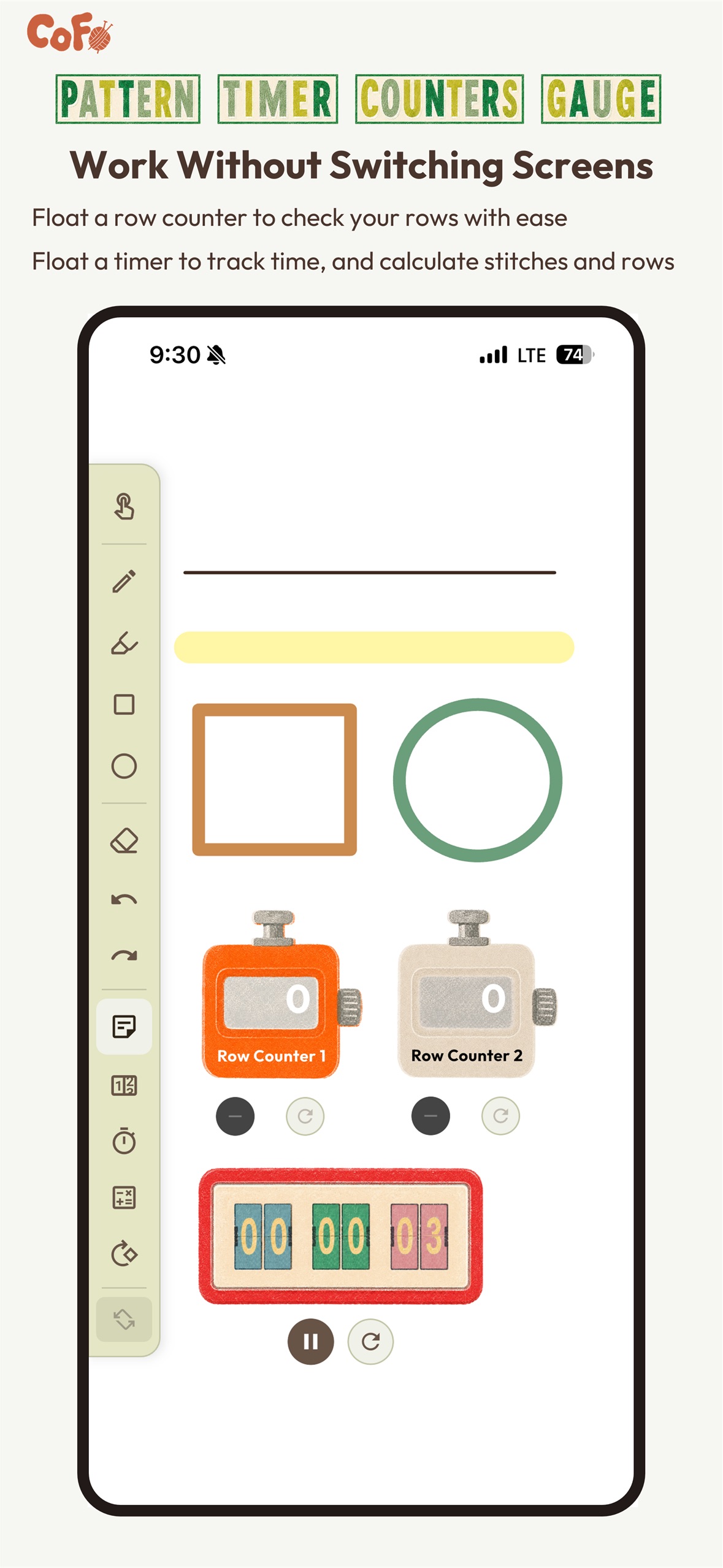 Screenshot 3 of CoFo: Knitting & Crochet
