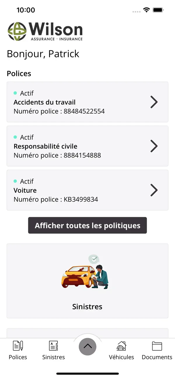 Screenshot #2 pour Wilson Insurance