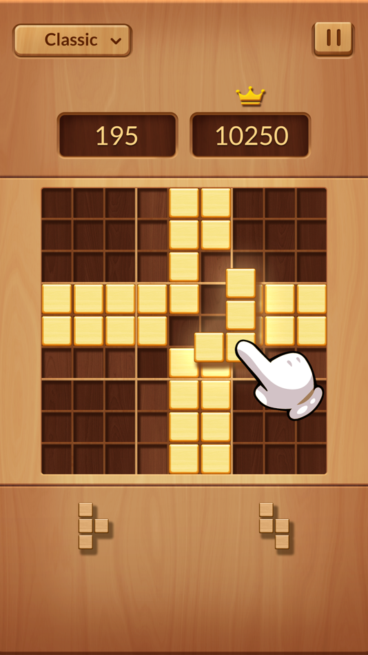 #3. Wood Block Doku: Brain Games (iOS) โดย: Block Puzzle Games