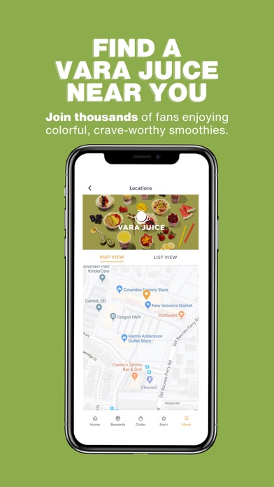 Vara Juice iPhone screenshot 4 - Food & Drink app