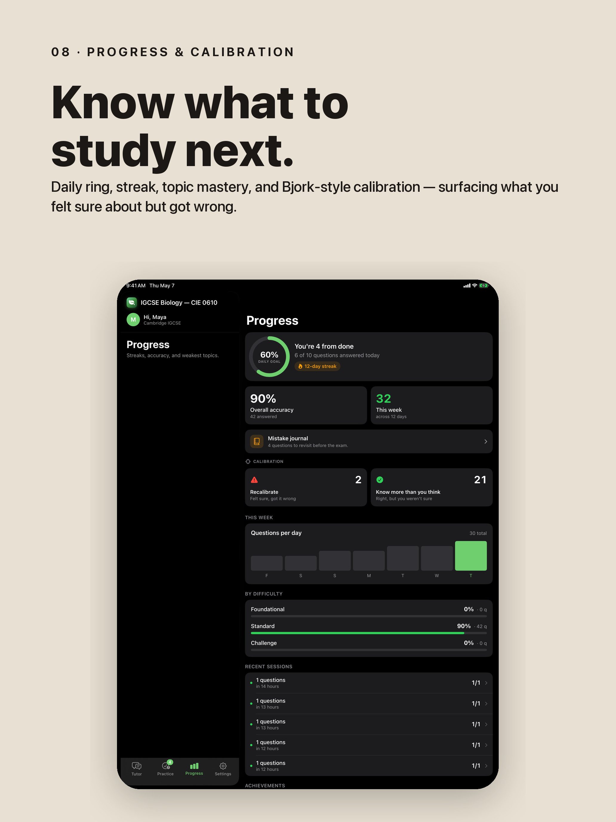 IGCSE Biology 0610: AI Tutor screenshot 16