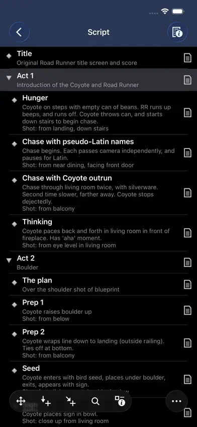 Outliner screenshot 4