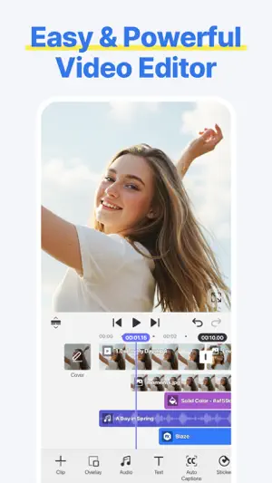 Spring - Video Editor screenshot 1