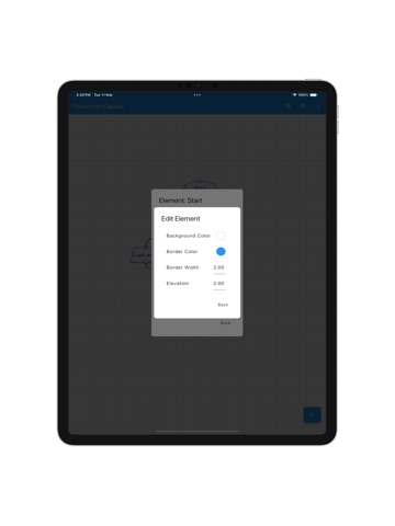 Flowchart Creator(Pro) iPad screenshot
