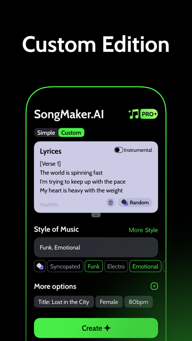SongMaker-AI Music Generator Screenshot