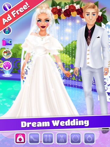 Wedding Makeover: Salon Games iPad screenshot