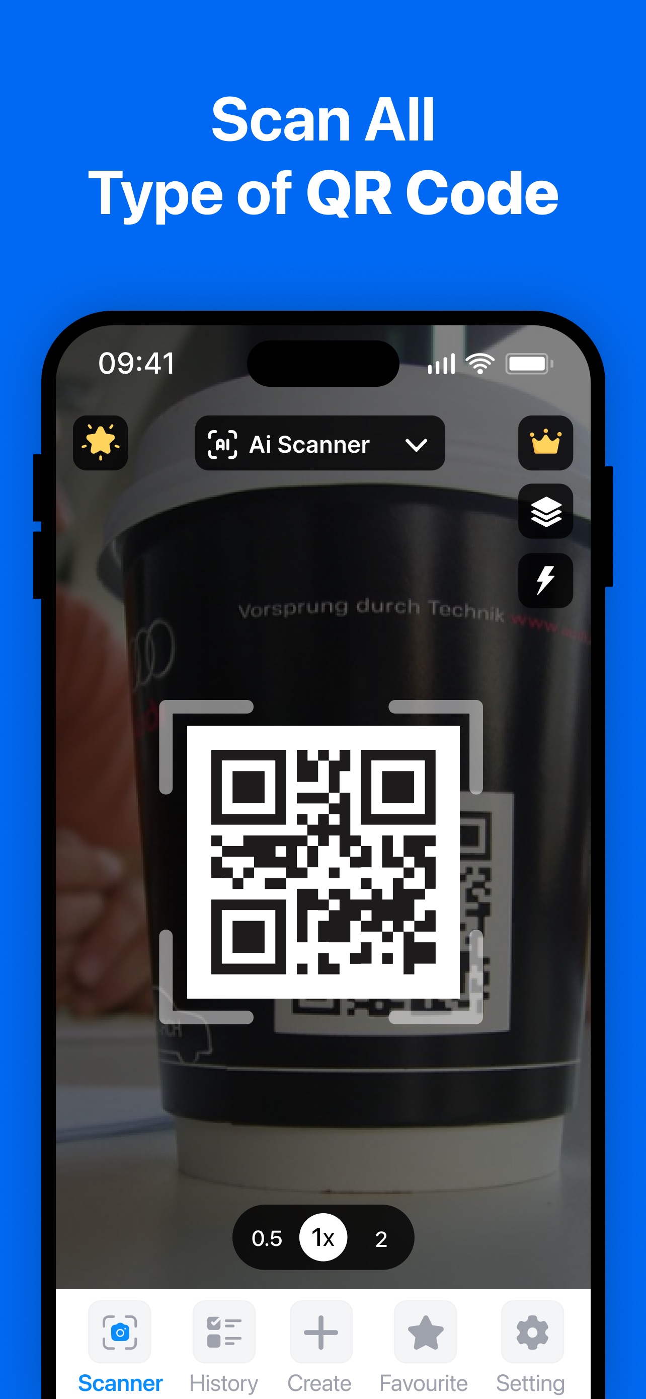 QR Code Reader & QR Scanner screenshot 1