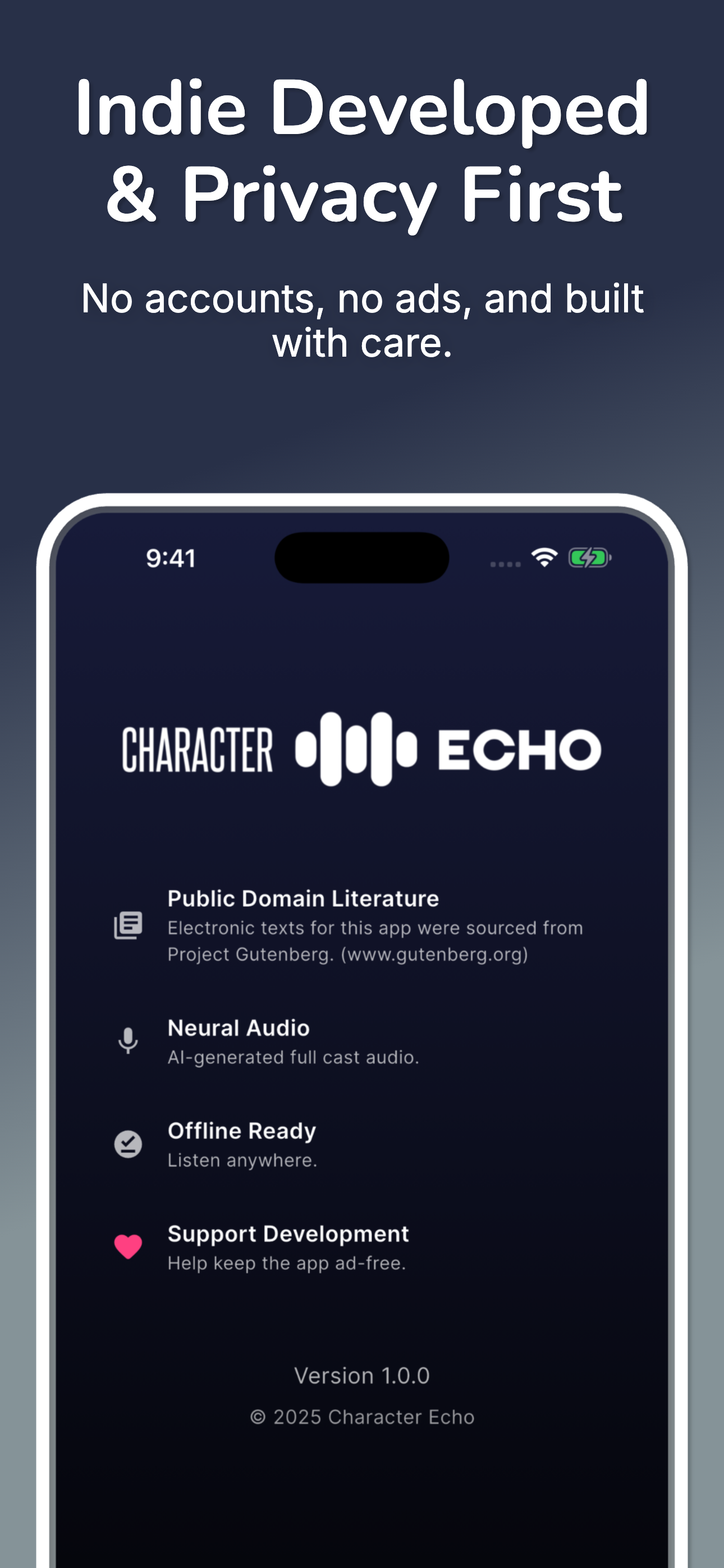 Character Echo