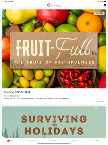 Springcreek Church - Garland iPad screenshot