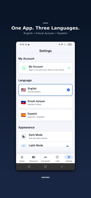 SwiviKa USCIS + EOIR Tracker Screenshot 6 of 8