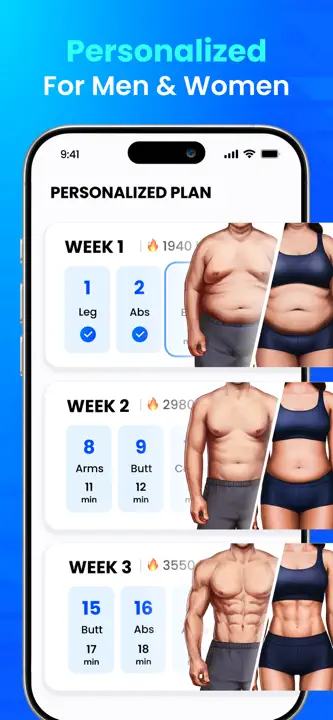 Home Workout - No Equipments: Screenshot 2 von 10
