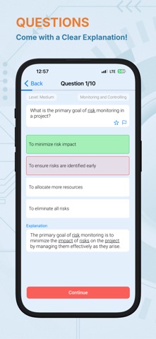 PMI PMP Test Prep Screenshot 3 of 6