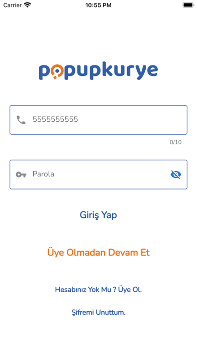 Popupkurye - Hızlı Teslimat Screenshot