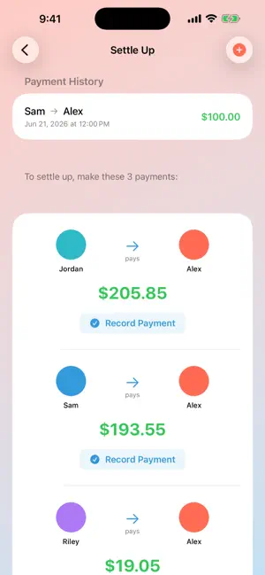 Split Your Trip screenshot 1