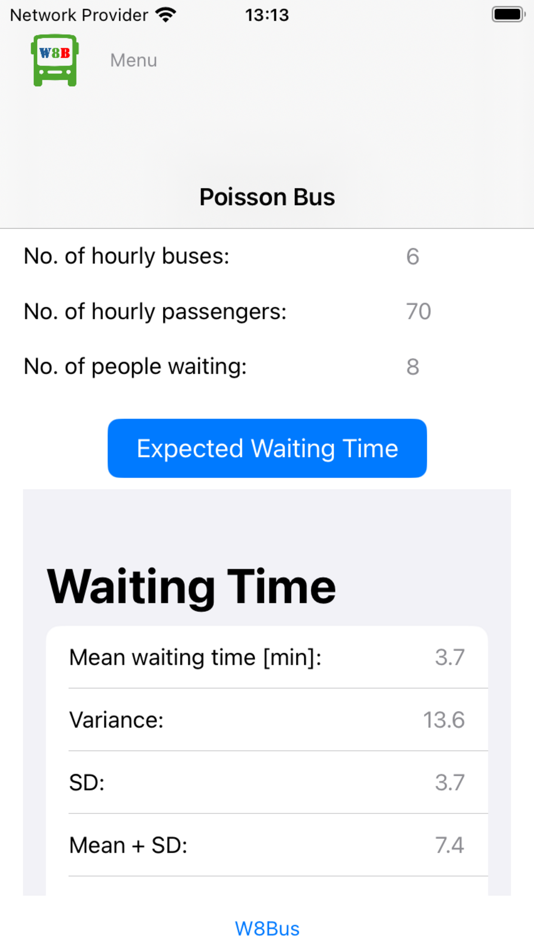 #5. W8Bus (iOS) 由: Yoshikazu Mikawa
