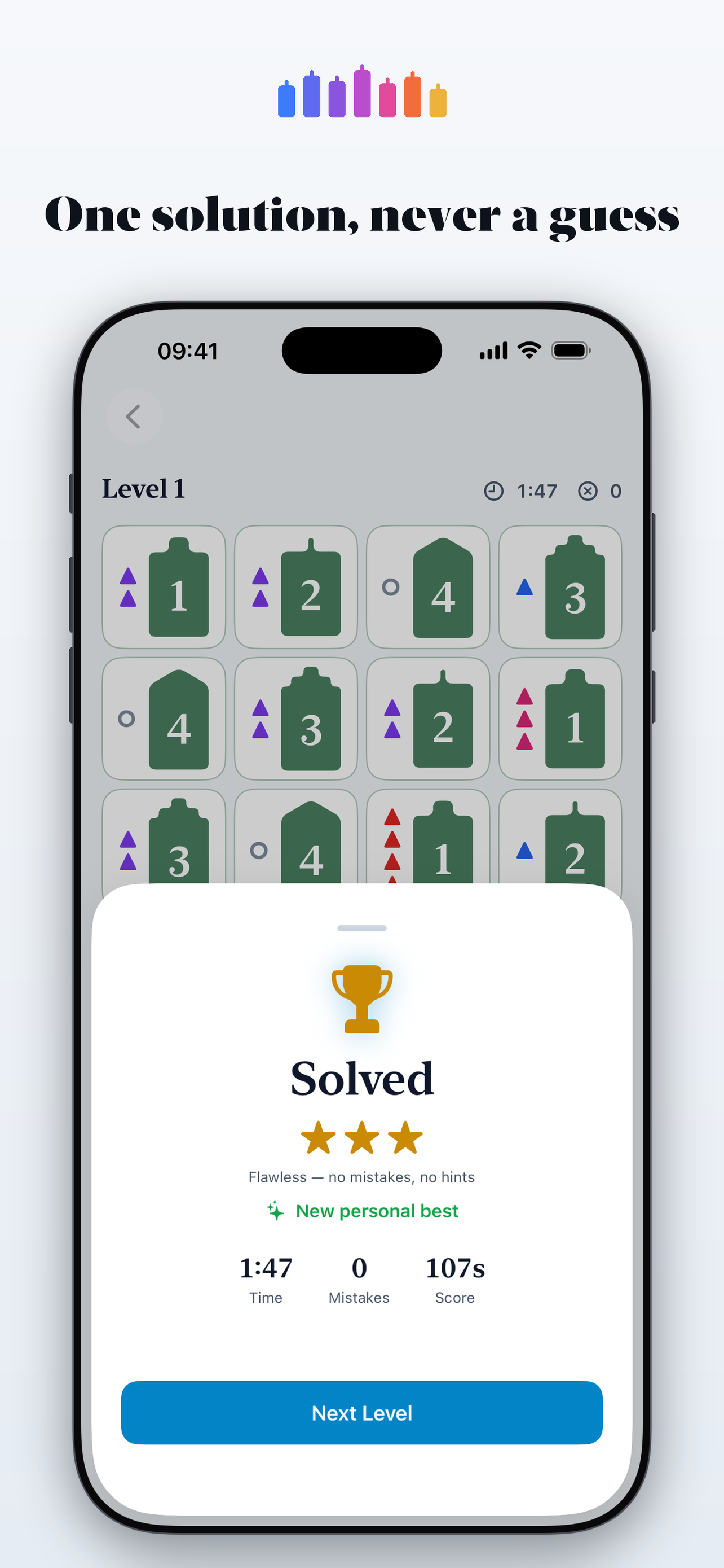 Highrise - A Logic Number Game screenshot 2