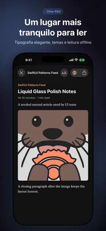 An Otter RSS Reader screenshot 3 of 5