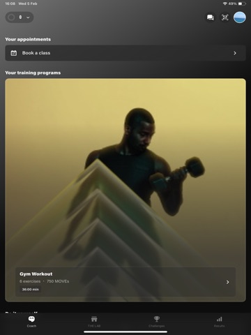 THE LAB iPad screenshot