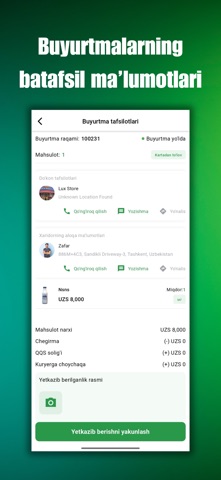 Bozor24 Kuryer screenshot