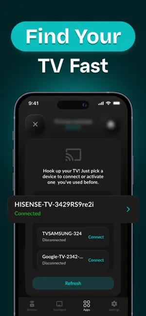 Remote for Hisense Smart TV. iPhone screenshot 6