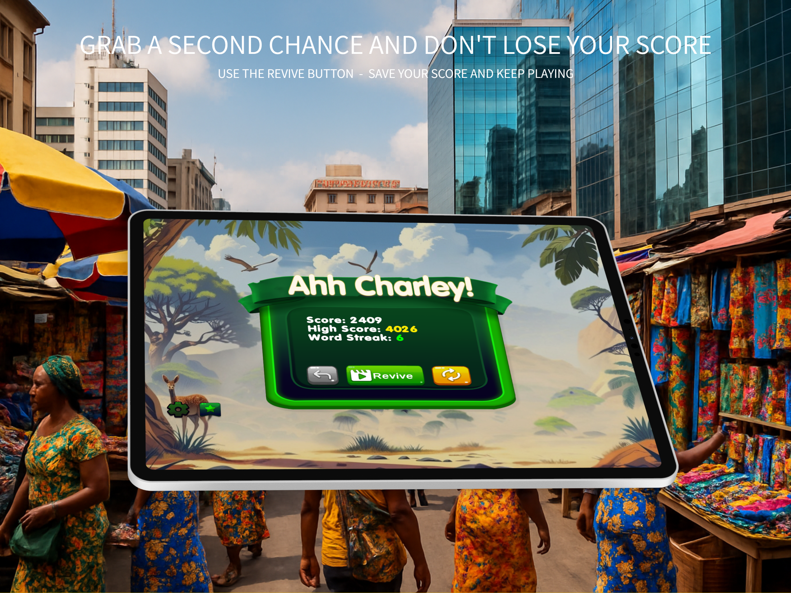 Word Safari - African Trivia