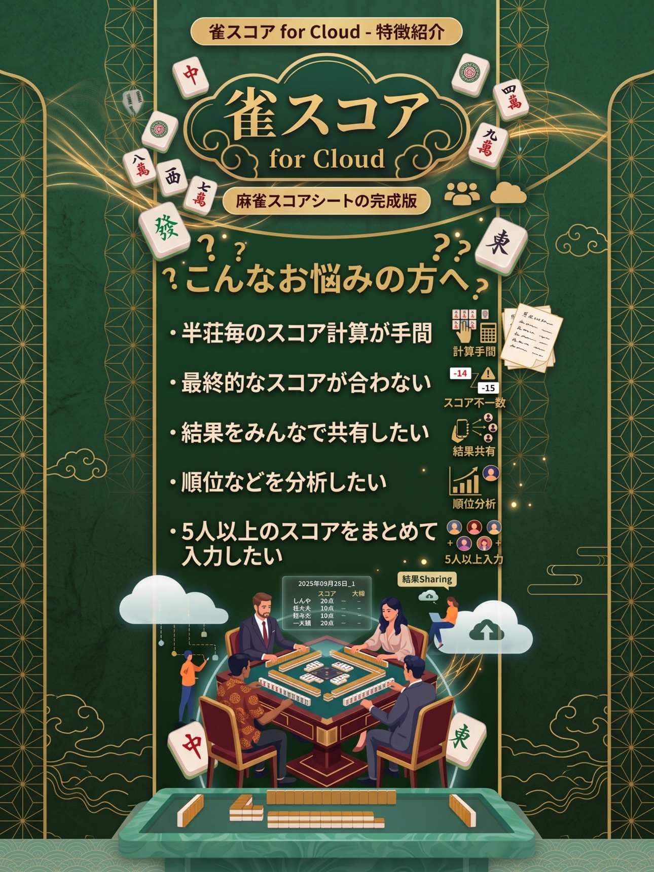 Screenshot 8 of 雀スコア for Cloud