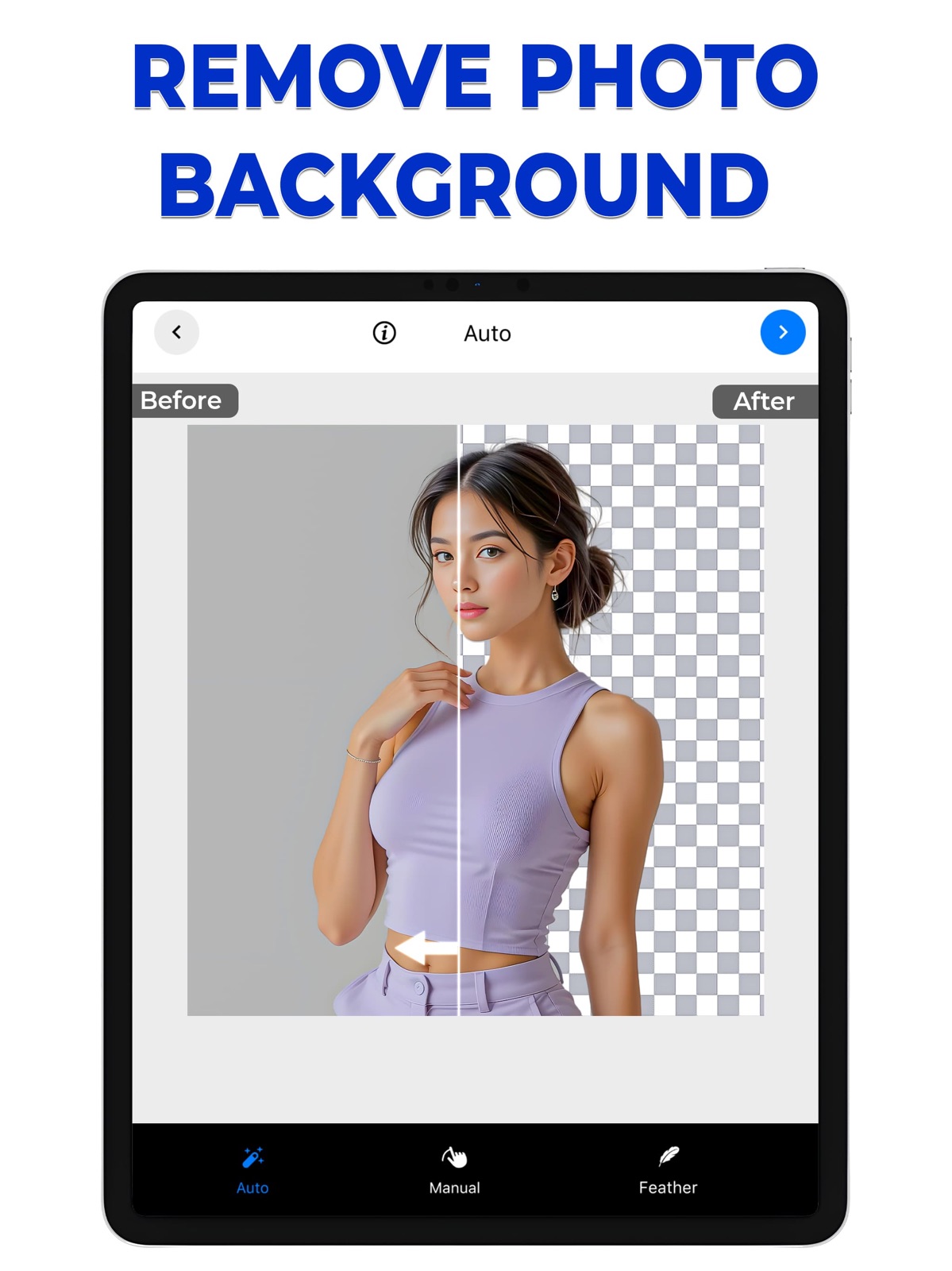 Photo Background Changer .. ipad screenshot 1