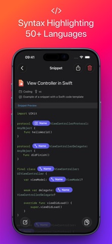 Snippety - Snippets Manager Screenshot 5 of 5