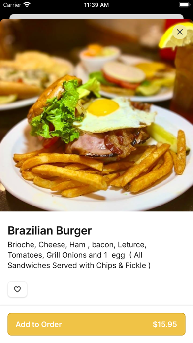 Sunnyside Cafe iPhone screenshot 4 - Food & Drink app