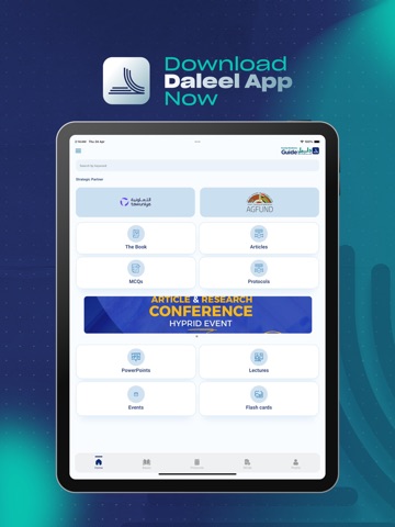 Daleel FM iPad screenshot