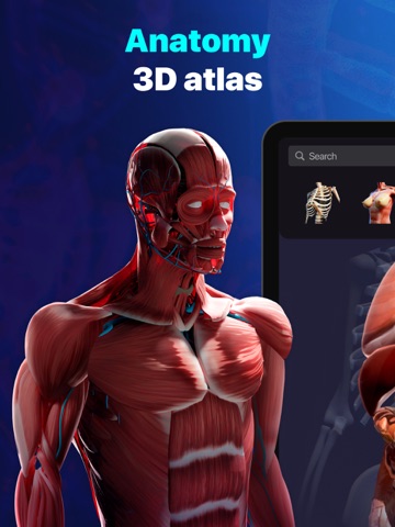 Anatomy Atlas & Human Biology iPad screenshot