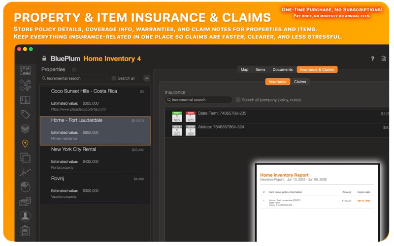 BluePlum Home Inventory Screenshot 7 of 10
