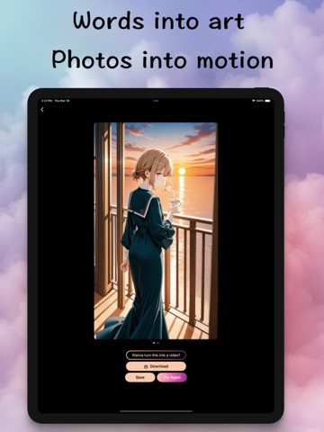MadeYu - AI Art & Video iPad screenshot