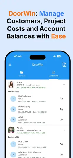 Doorwin: PVC Alüminyum Çizim iPhone Ekran Görüntüsü 3