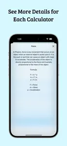 Physics Calculators screenshot #3 for iPhone