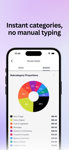 Retrx – Smart Receipt Tracker screenshot