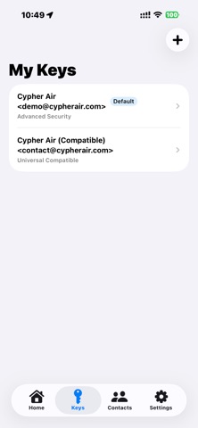 CypherAir screenshot