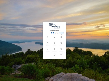 First Southern State Bank iPad screenshot