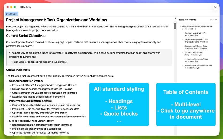 #2. ViewMD (macOS) Podle: Kevin Dinn