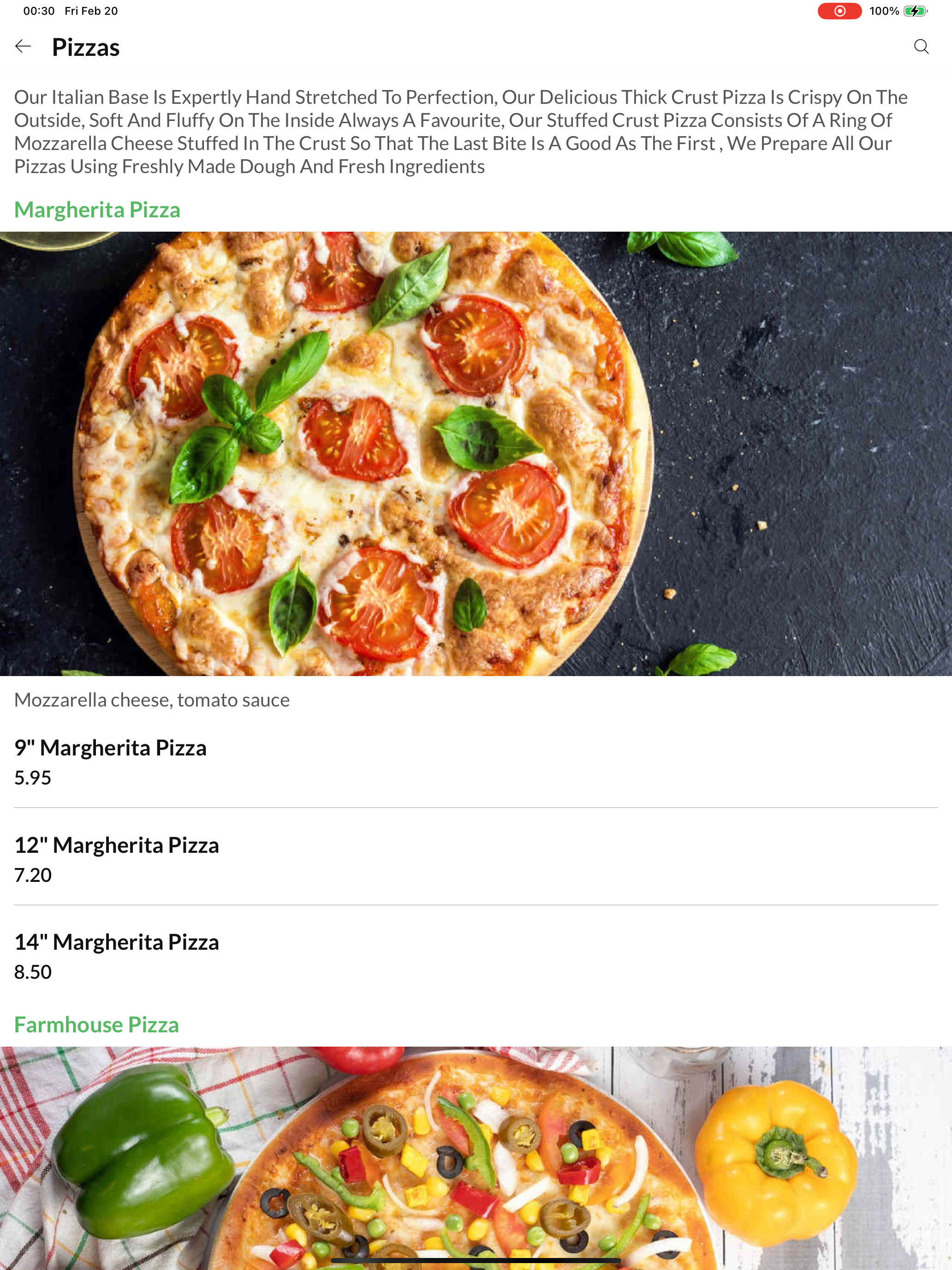 Pizza Perfection.