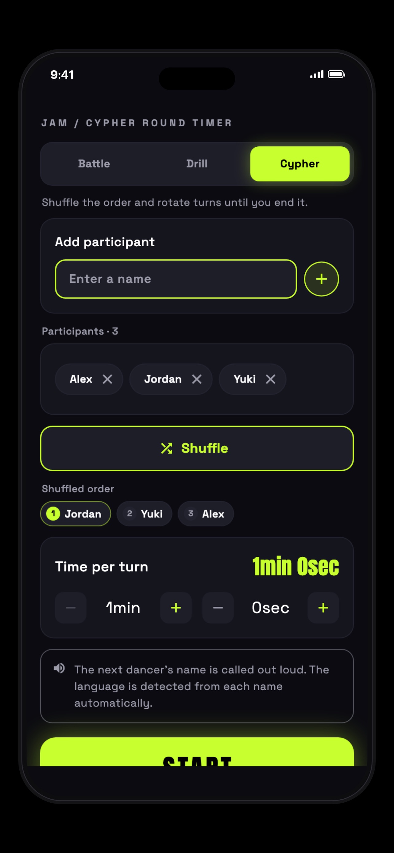 Screenshot 4 of Battle Timer : Dance Logging