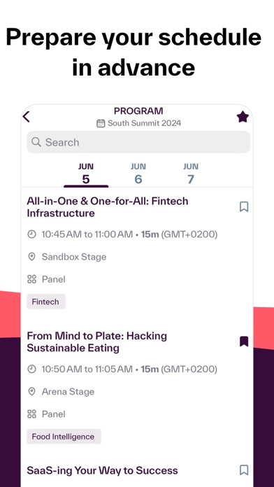 Screenshot #2 pour South Summit