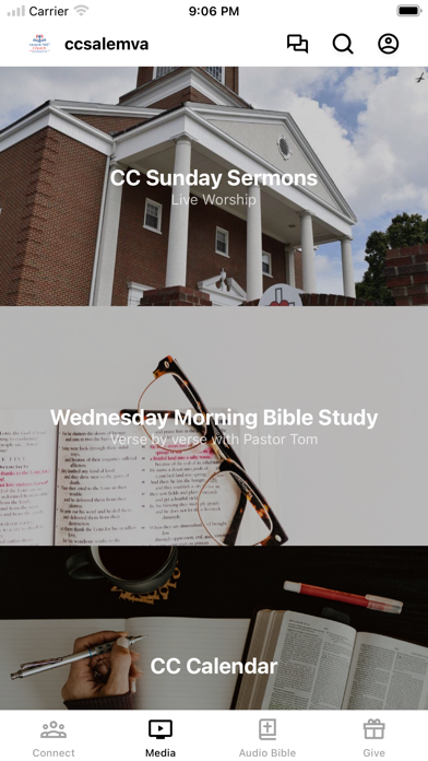 CommUNITY Church Salem VA Screenshot