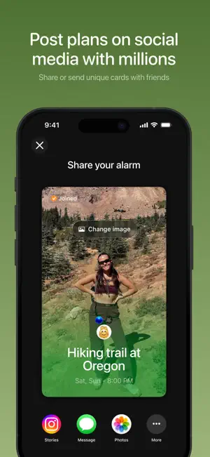 Timey: Loud Shareable Alarms screenshot 3