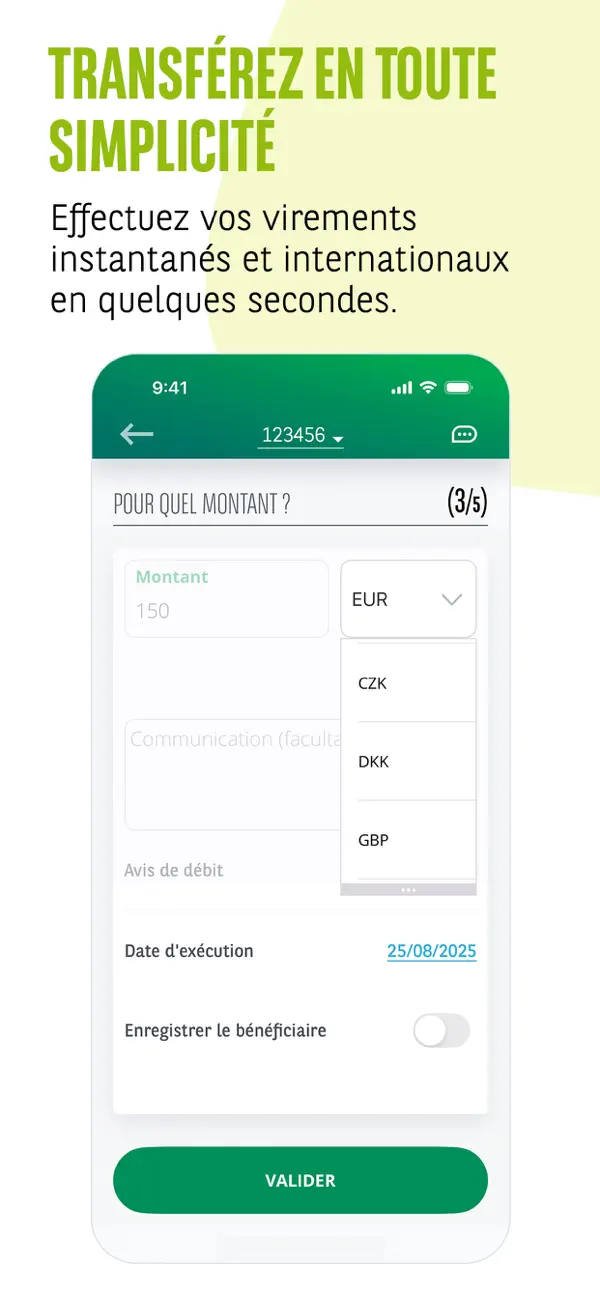 Screenshot #3 pour Web Banking