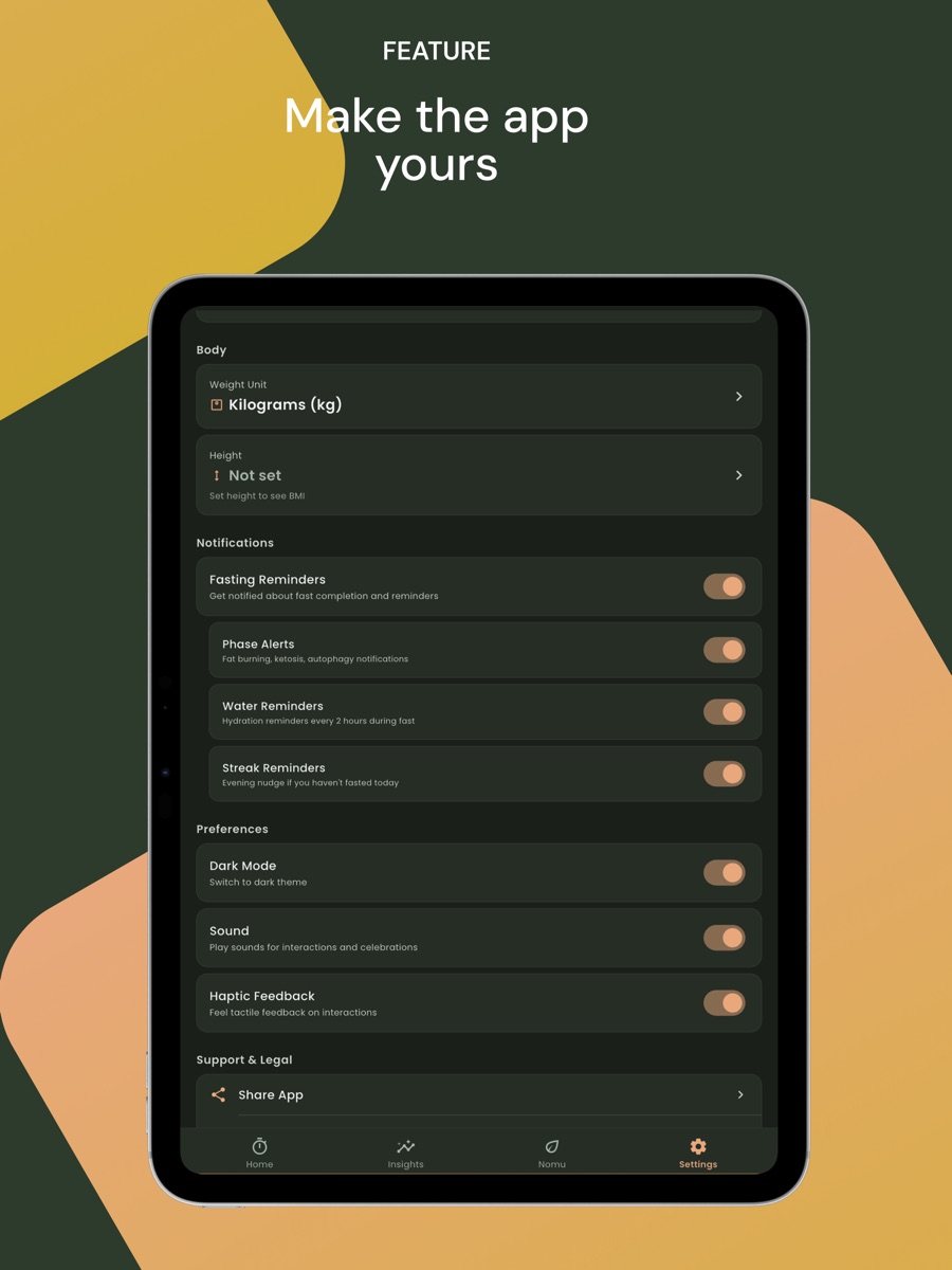 Nomu - Intermittent Fasting screenshot 14
