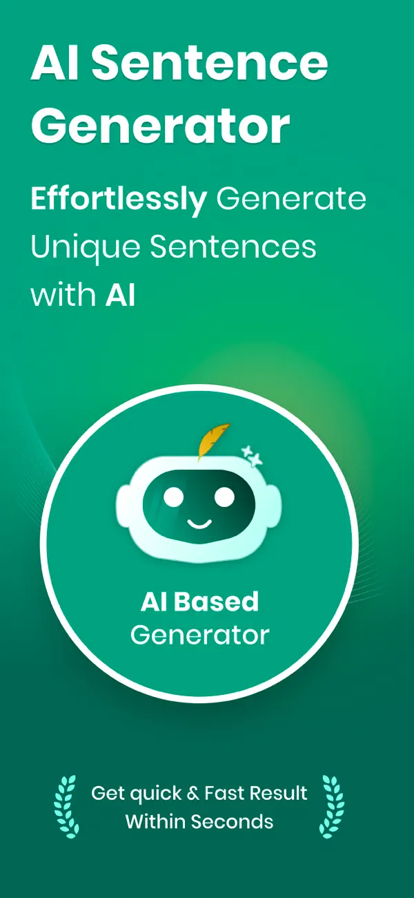 Screenshot #1 pour AI Sentence Generator
