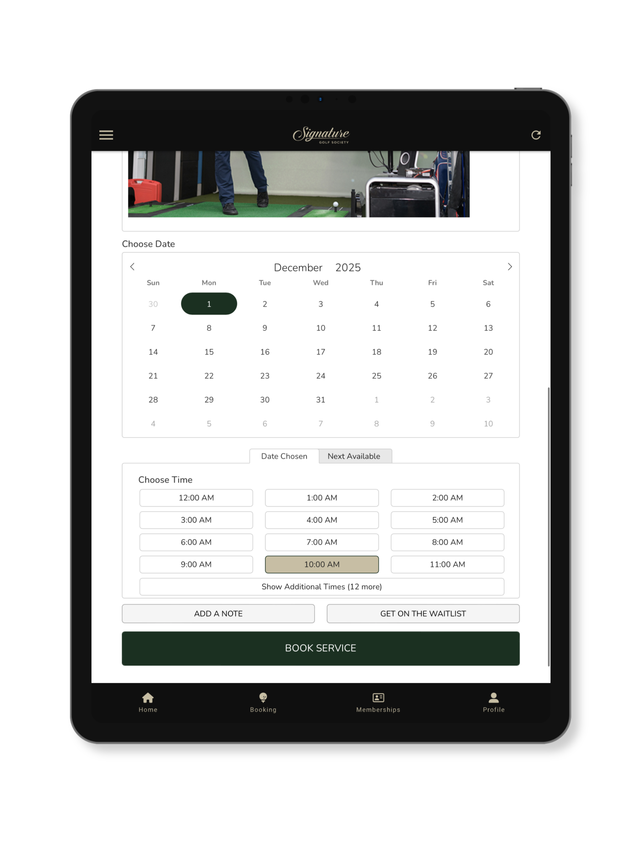 Signature Golf Society screenshot 6