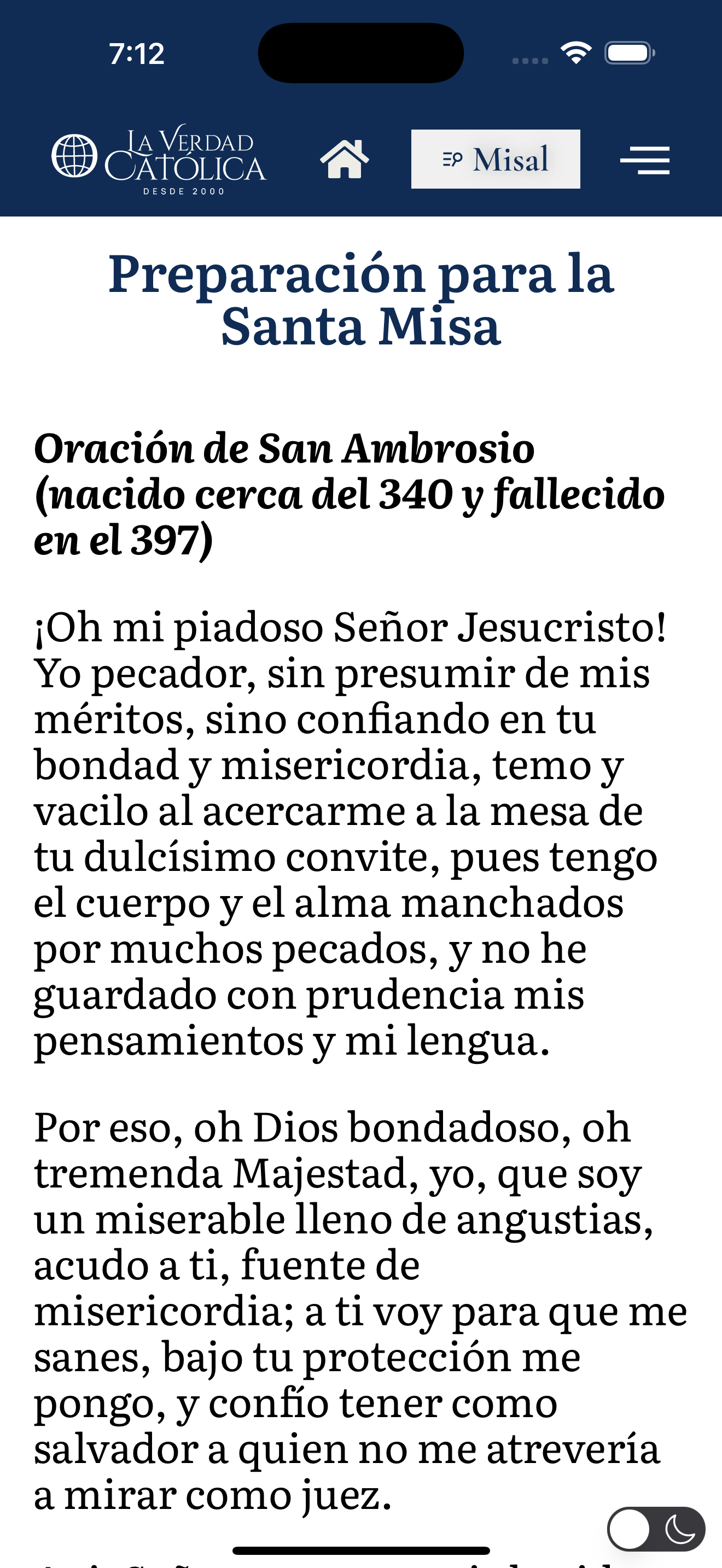 Misal - La Verdad Católica screenshot 3