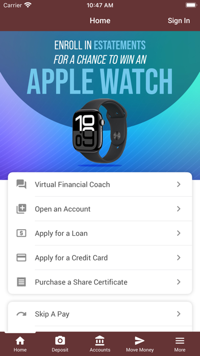 Pheple Federal Credit Union Screenshot 1 - AppWisp.com Pheple Federal Credit Union Screenshot 1 - AppWisp.com